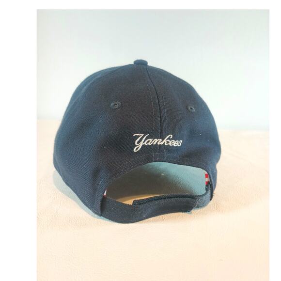 NEW YORK YANKEES MCB JULY 4TH A.L. NAVY NEW ERA CAP RAISED EMBLEM - Picture 4 of 12